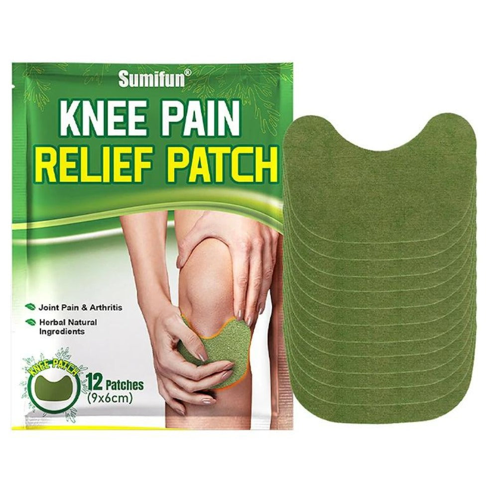 Parche Herbal para Aliviar el Dolor de Rodilla – Knee Pain Relief Patch